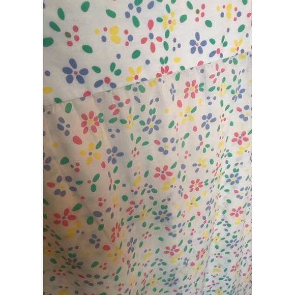 vintage handmade floral house dress medium large - Picture 4 of 7